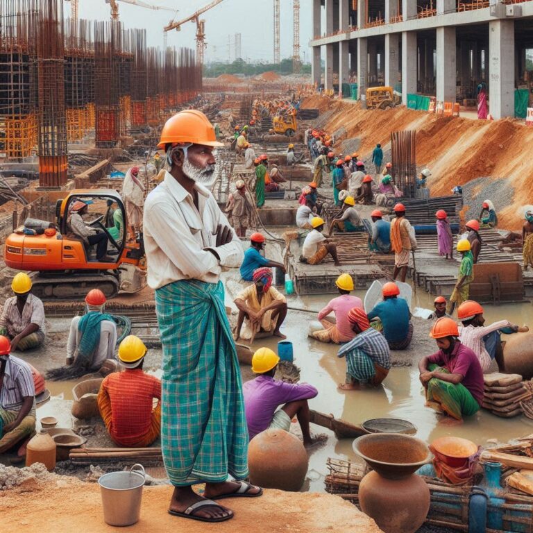 Construction labour